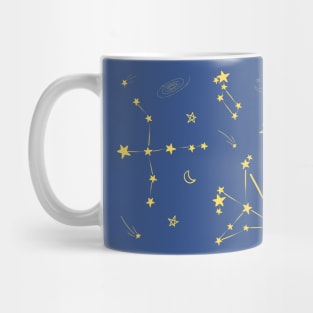 The Summer Triangle Cygnus Lyra and Aquila Constellations Mug